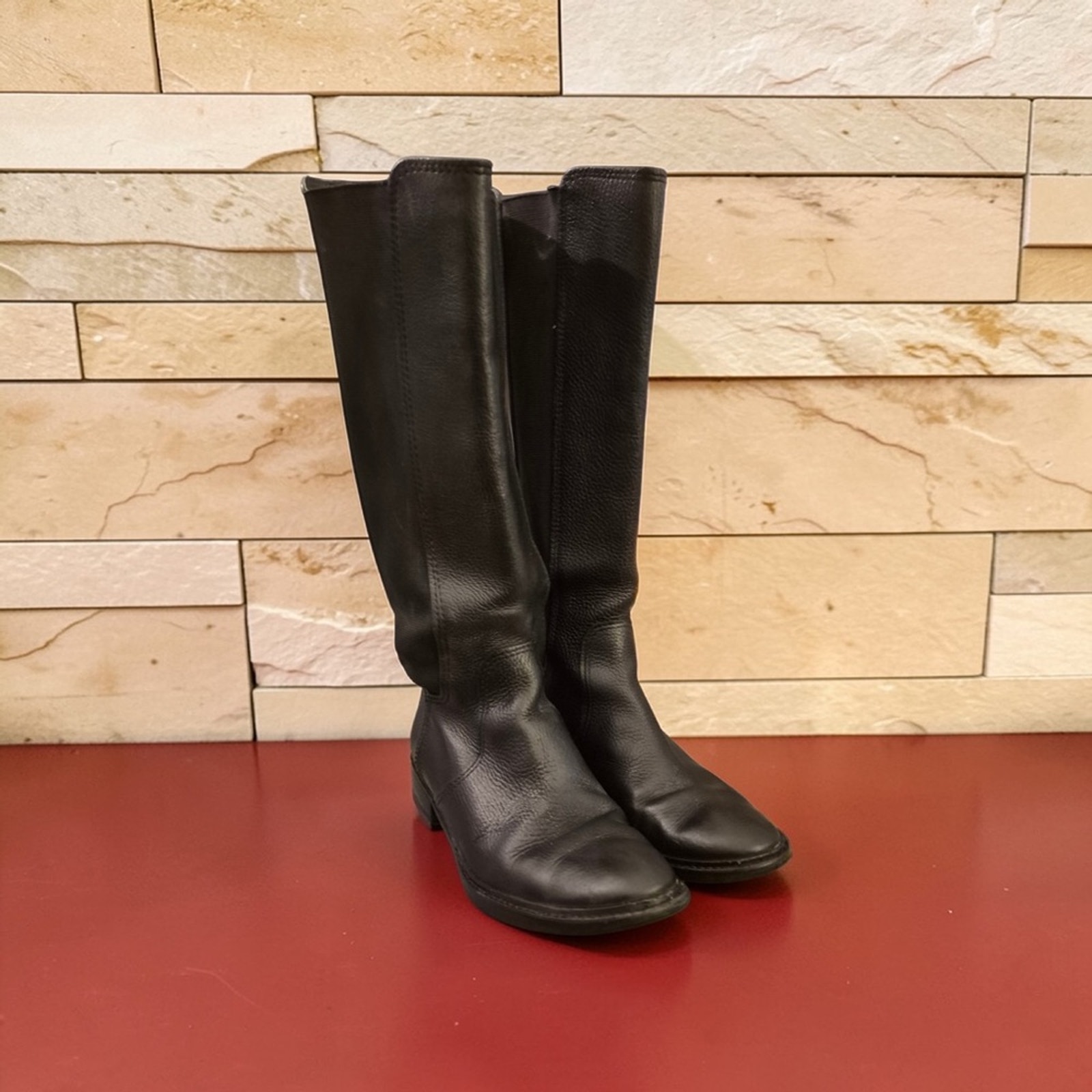 Tory Burch Elegant Black Over The Knee Boots